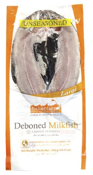 DEBONED MILKFISH BANGUS 400 g - FISHER FARMS (FROZEN)