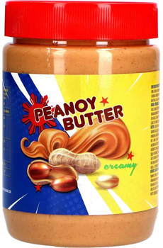 MASŁO ORZECHOWE KREMOWE 500 g - PEANOY BUTTER (CZERWONE)